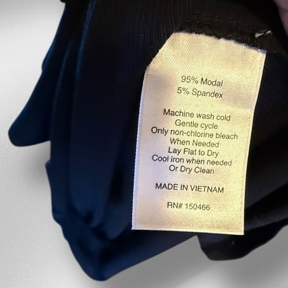 41‎ Hawthorn Black One Shoulder Dress nwt - Picture 8 of 8